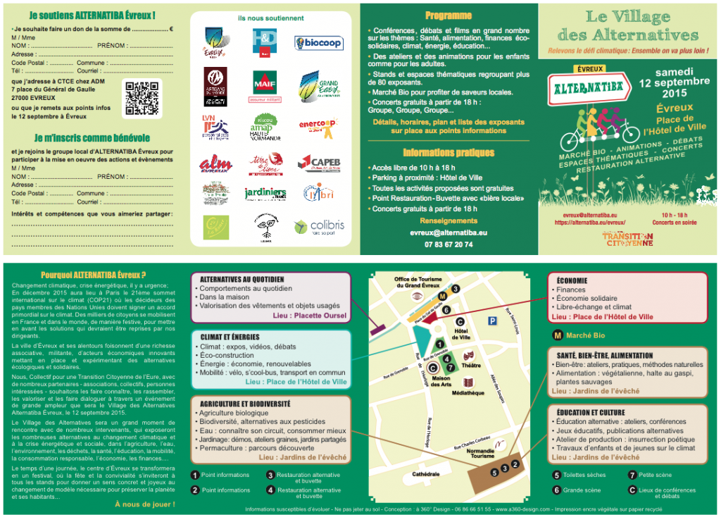 dépliant provisoire